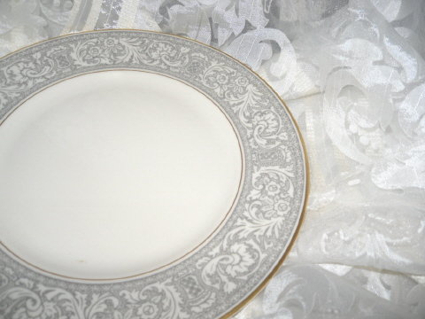 Vintage Fraciscan Renaissance Platinum Fine China Dinnerware