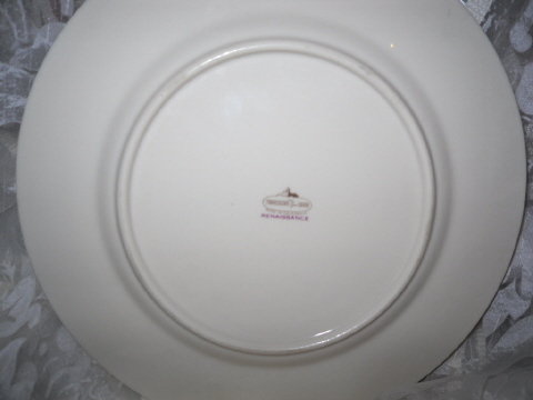 Vintage Fraciscan Renaissance Platinum Fine China Dinnerware