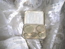 Vintage 1920's Metal Coin Purse w/3 Compacts