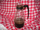Vintage Retro Silex Glass Coffee Carafe Server w/Warmer & Lid
