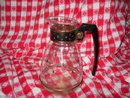 Vintage Retro Silex Glass Coffee Carafe Server w/Warmer & Lid