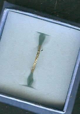 Vintage 10 kt Gold Baby Ring