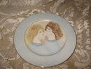 Vintage Hand Painted Ladies Porcelain Plate