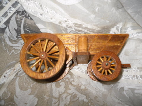 Vintage Western Wagon Planter or Decoration
