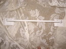 Vintage White Metal Towel Rod **Wall Mount**