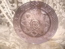 Vintage Purple Glass Dinner Plate