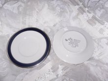 Vintage American Airlines Sterling Porcelain Saucers