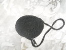Vintage Crocheted Round Coin Purse with Handle