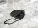 Vintage Crocheted Round Coin Purse with Handle