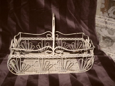 Vintage Decorative Wire Basket