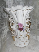 Vintage Fancy Transferware Vase