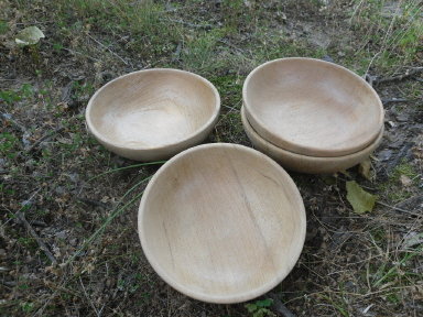 Wooden Salad Bowls **Set of 4**