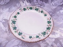 Vintage Homer Laughlin Ivy Dessert Plate