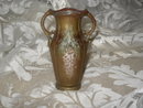 Vintage French Bronze Vase w/Flowers **LOOK**