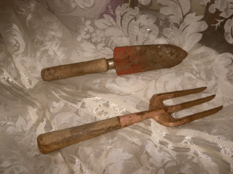 Vintage Garden Tool Set