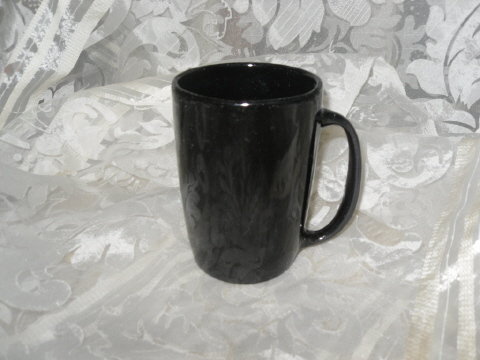 Black Clay Cherokee Pottery Mug