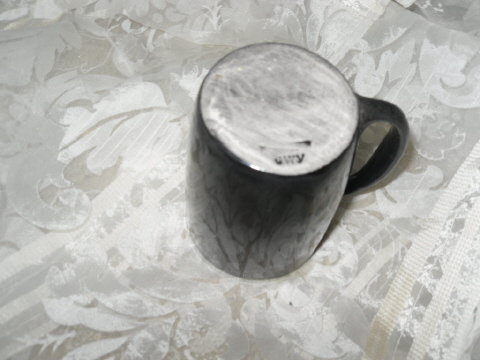 Black Clay Cherokee Pottery Mug