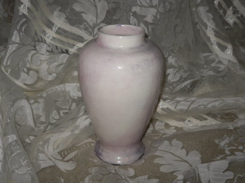 Vintage Pink Porcelain Vase