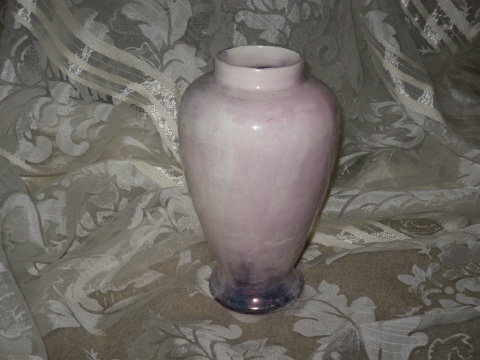 Vintage Pink Porcelain Vase