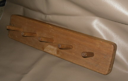 Vintage Wood Coat &/or Hat Rack