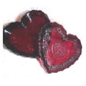 Avon Ruby Red Heart Trinket Box