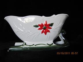 Christmas Sleigh by Napco