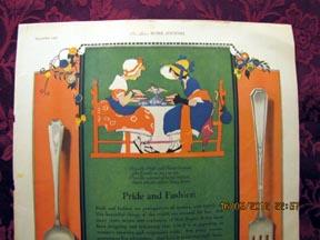 Wm. Rogers & Son Silverplate Magazine Advertisement