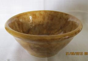 Rockingham Yellow Ware Bowl
