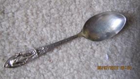 Sterling Silver Souvenir Spoon Niagara Falls