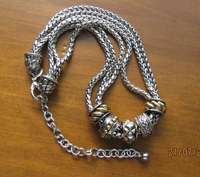 Chico's Slider Bead Choker