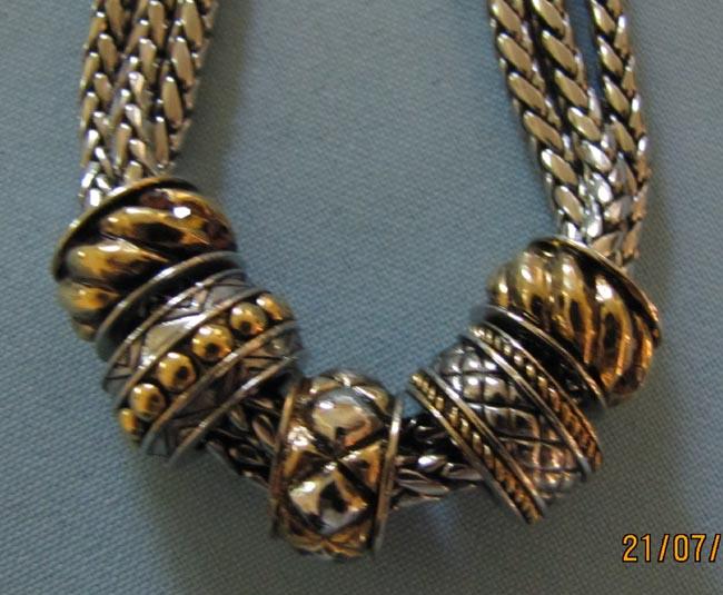 Chico's Slider Bead Choker