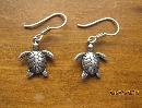 Sterling Silver Turtle Earrings