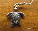 Sterling Silver Turtle Earrings