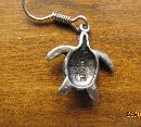 Sterling Silver Turtle Earrings