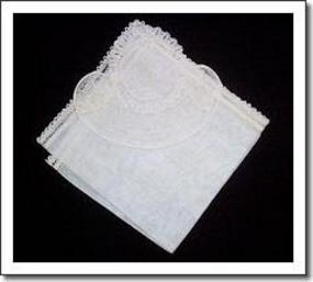 Bruxelles (Brussels) Linen Souvenir Handkerchief