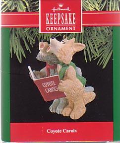 Hallmark Coyote Carols Christmas Ornament