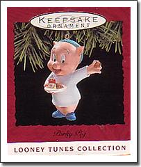 Hallmark Looney Tunes Christmas Ornament - Porky Pig