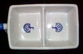 Metlox Provincial Homestead Divided Bowl