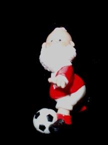 Hallmark Santa Christmas Ornament - Nick the Kick