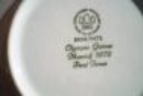 Bing and Grundahl First Issue Munich 1972 Olympic Plate