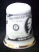 Thimble American Ten-Dollar Bill