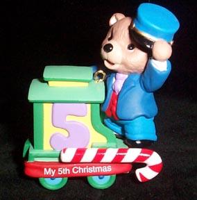Christmas Ornament Hallmark - Child's Fifth Christmas 2003