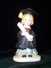 Girl Graduate Figurine Lefton