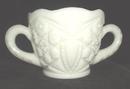 McKee Milky White Open Sugar Bowl