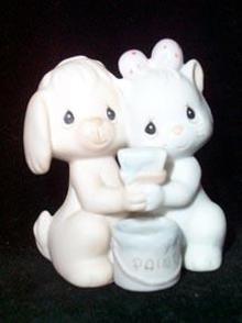 Precious Moments Members Only Figurine - True Blue Friends