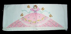 Pillowcases Embroidered and Appliqued