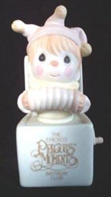 Precious Moments Charter Member Birthday Club Figurine - Jest to Let You Know You're Tops