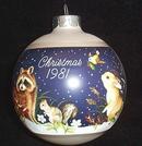 Hallmark Keepsake Ornament - Christmas in the Forest 1981