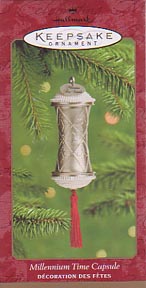 Hallmark Keepsake Ornament - Millennium Time Capsule