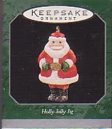 Hallmark Miniature Keepsake Ornament - Holly-Jolly Jig